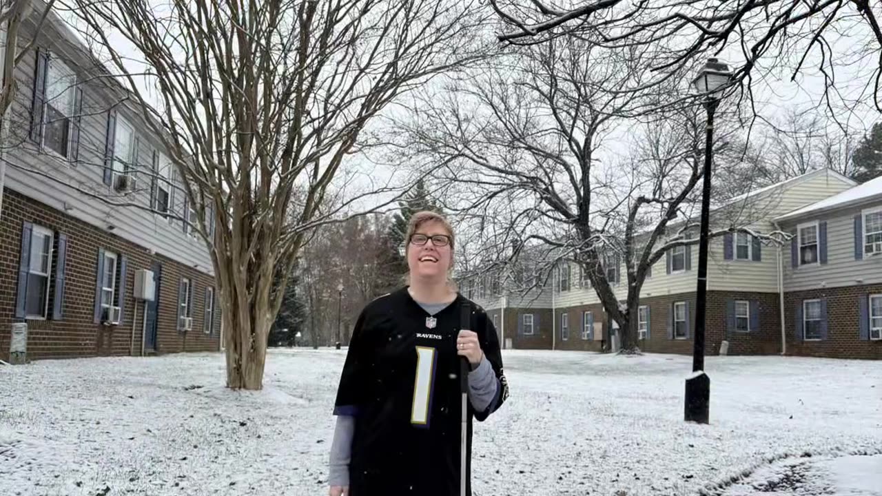 Purple Friday in the Snow!