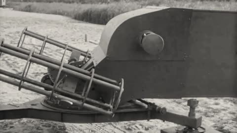 German 21cm Maikäfer Flakrakete 42 anti-aircraft rocket trials circa 1943