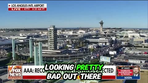 Gridlock at LAX: Workers Block Traffic Amid 82M Holiday Travelers, Demand New Contract