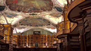 1300 years old library collection.