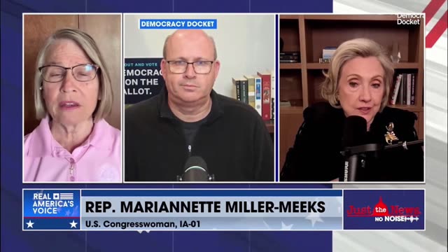 Rep. Mariannette Miller-Meeks condemns Hillary Clinton's rhetoric on intelligence leadership thumbnail
