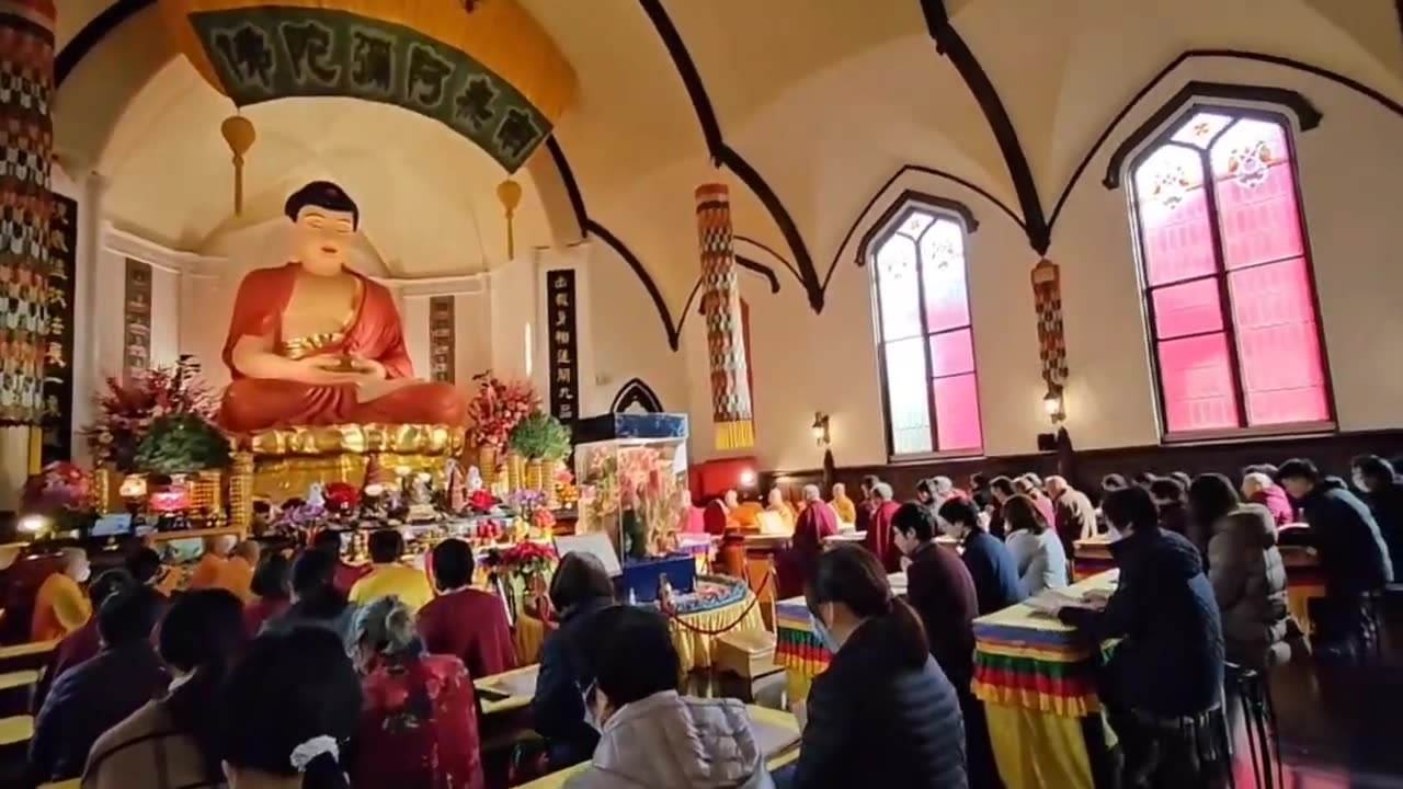 2023年12月24日 舊金山華藏寺南無阿彌陀佛佛誕法會