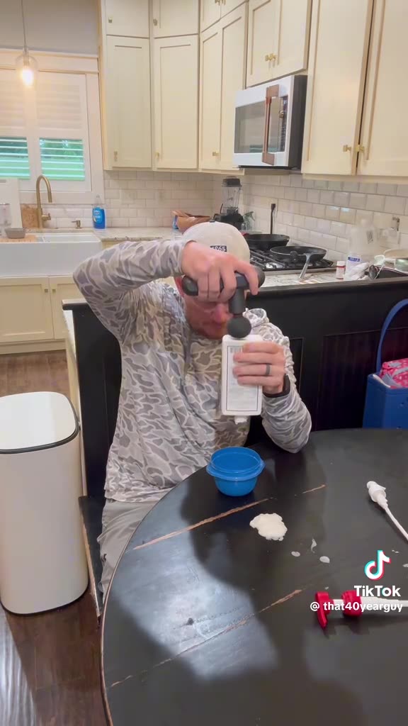 YOU’RE TELLING ME FOR 40 YRS OF SHAKING THE FIRE OUT OF IT I COULD OF DONE THIS⁉️