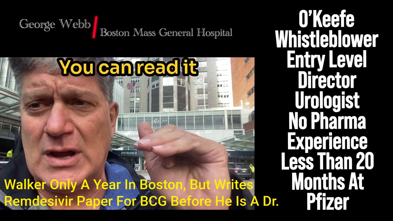Jordan Wasn't A Doctor When He Wrote Remdesivir Whitepaper To Make It A Standard