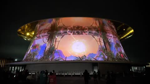 Promise of Dawn - Projection Mapping on Shining Hat at EXPO 2025 OSAKA, KANSAI, JAPAN