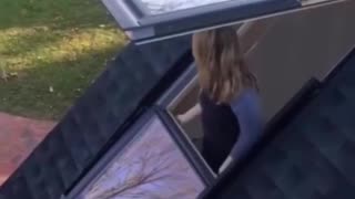 Interesting things - An engineer made a window that converts into a balcony