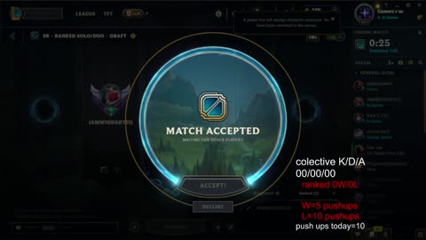 league of legends ranked challenge to change things up.