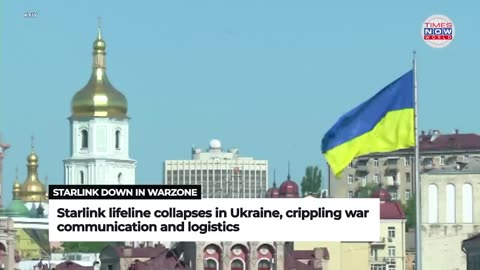 Elon Musk’s Starlink FAILS—Ukraine Frontline Goes Dark | Times Now World