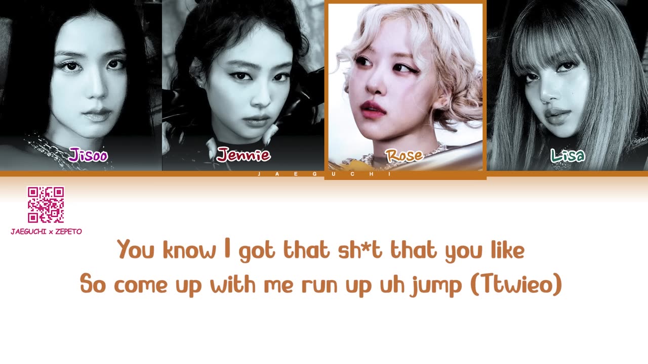 BLACKPINK '뛰어(JUMP)' (Color Coded Lyrics)