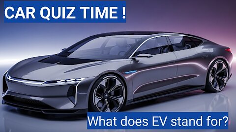 👉 What does EV stand for? | Electric Vehicle Quiz 🚗⚡ | Shorts