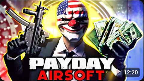 💥💰 PAYDAY in REAL LIFE?! 🔫 Bank Heist Airsoft ft. Corridor Digital 🎭