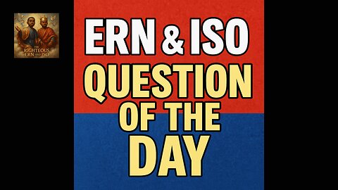 Ern and Iso Question of the Day!! #2