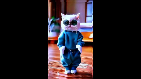 cats dance video romantic ❣️