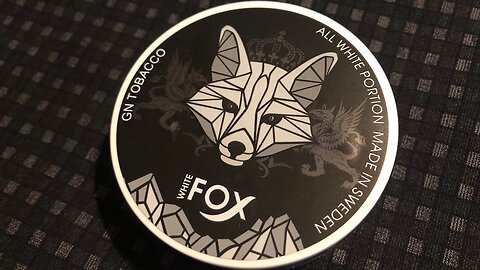 White Fox (Black) Nicotine Pouches Review