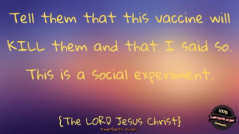 Celestial - Prophecy On Global COVID-19 Vaccination Program