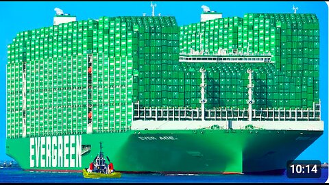 Inside the World's Biggest Container Ship Ever Built