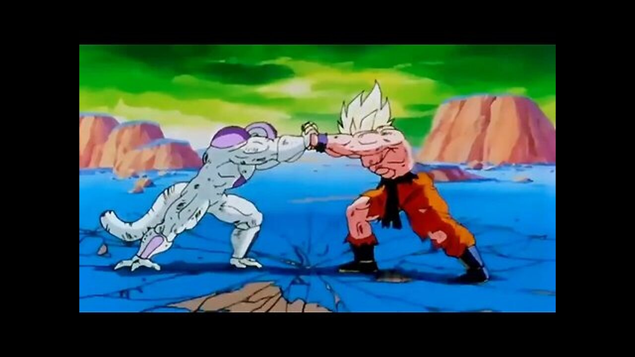 Goku vs frieza (final battle)