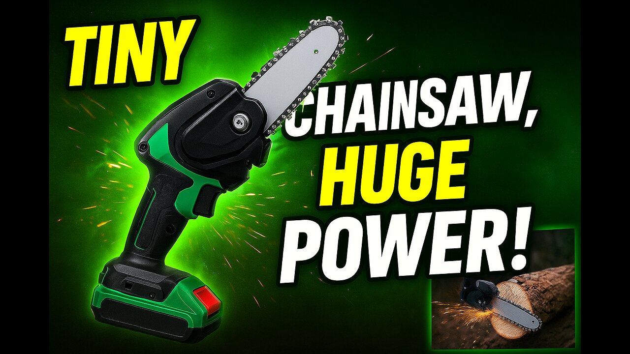 :👉 “This Mini Chainsaw SHOCKED Me! Powerful & Cordless! 🔥”