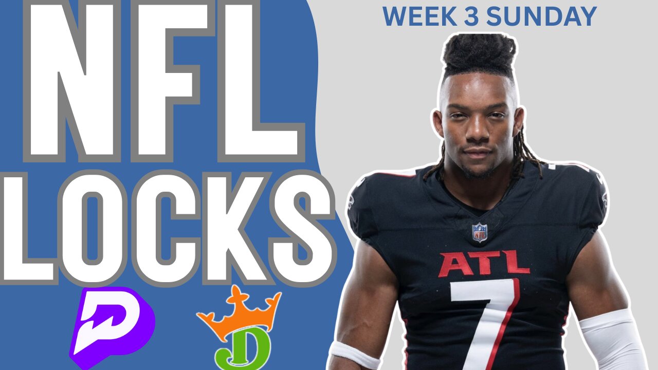 NFL SUNDAY - WEEK 3 BEST BETS - PLAYER PROPS