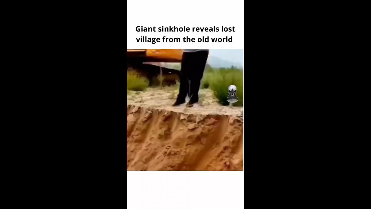 This Giant Sink Hole Reveals A Glimpse Into The Old World🤯