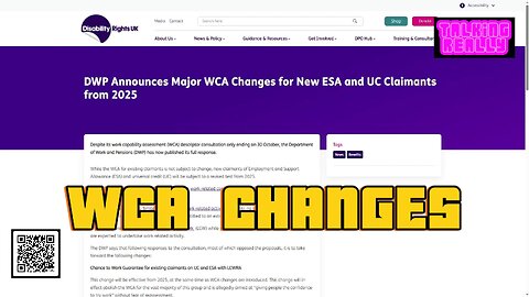 DWP announces major changes to WCA for ESA and UC claimants