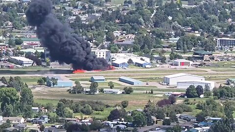 A plane has reportedly crashed at Kalispell City Airport in Montana.