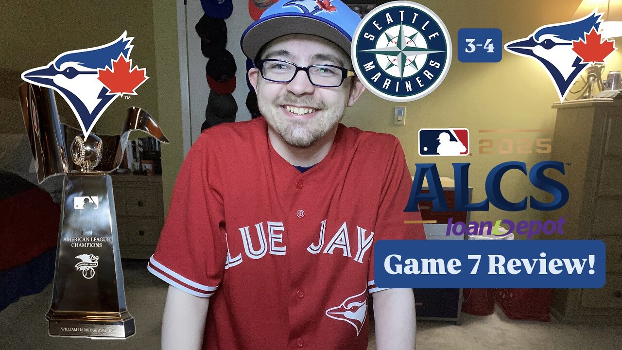 RSR7: Seattle Mariners 3-4 Toronto Blue Jays 2025 ALCS Game 7 Review!