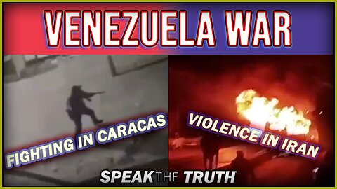 BREAKING: Drones Over Venezuela | Heavy Gunfire | Iranian Uprising - Ayatollah Fleeing
