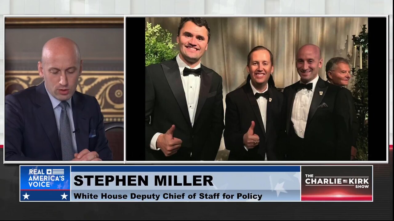 White House Deputy Chief of Staff, Stephen Miller, talks about his fondest memory of Charile Kirk.