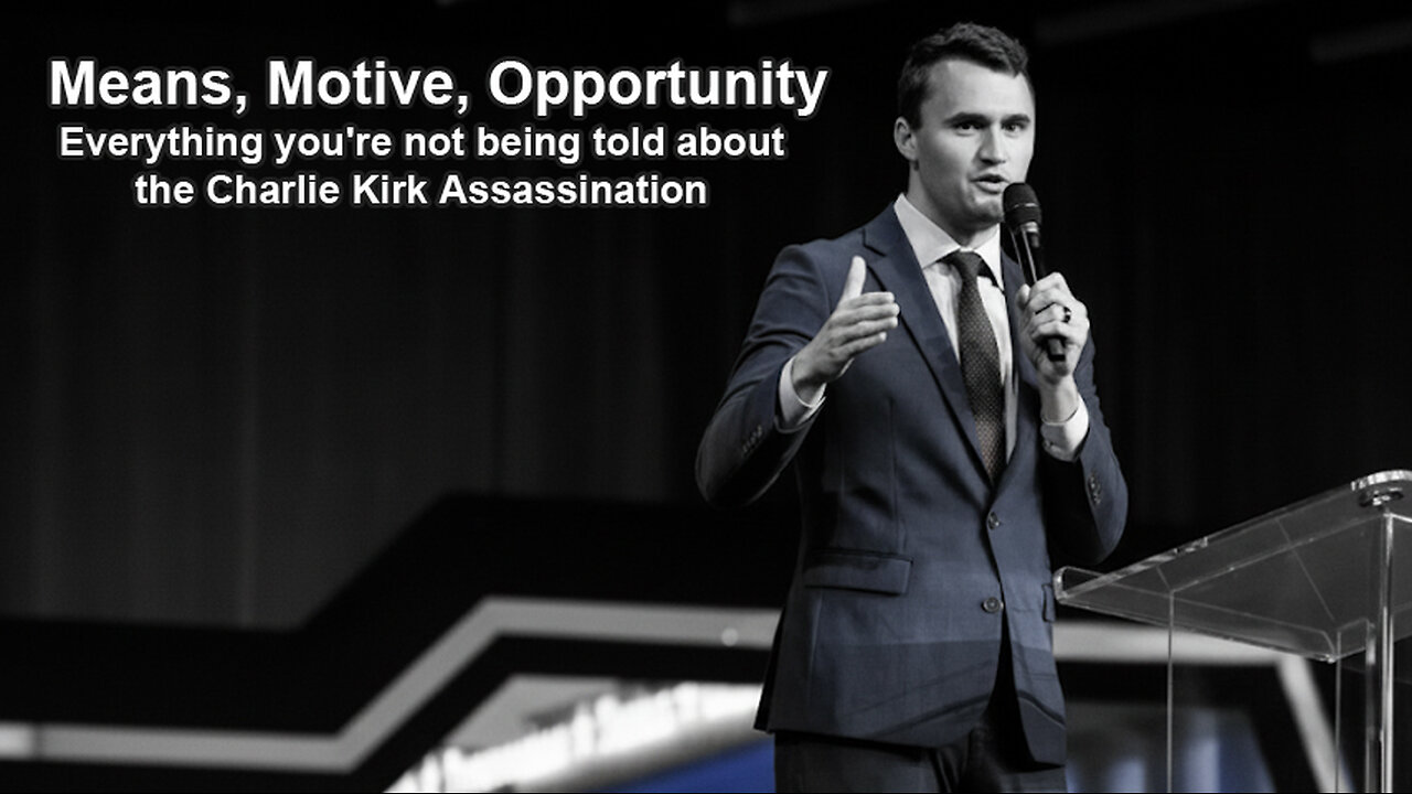 Means, Motive, Opportunity