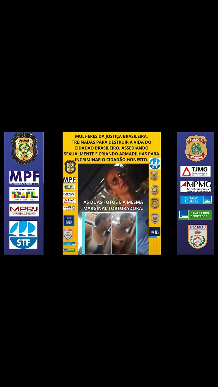 MULHERES DA JUSTIÇA BRASILEIRA EXTREMAMENTE PERIGOSAS AO CIDADÃO BRASILEIRO.