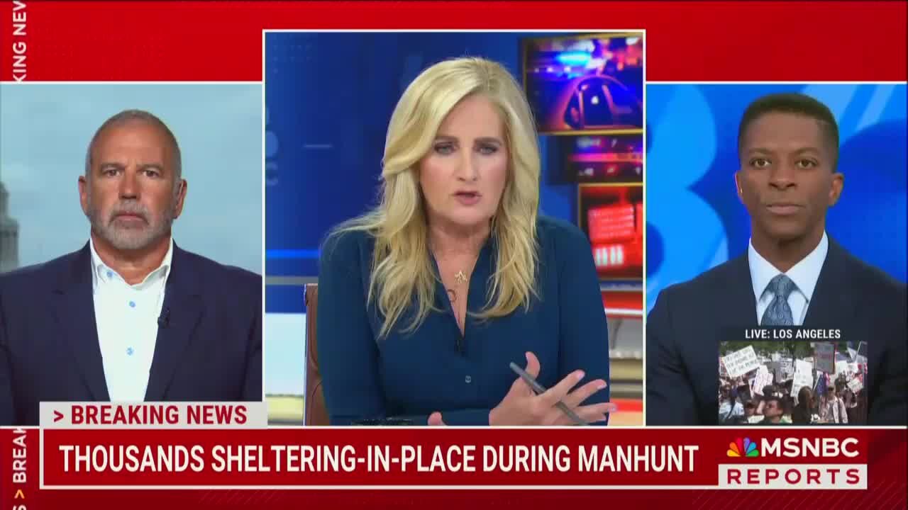 MSNBC Host Asks if Cops Warning #NoKings Protesters Off May ‘Haunt’ Them Later