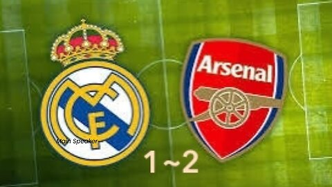 Real Madrid 1~2 Arsenal Uefa champions league