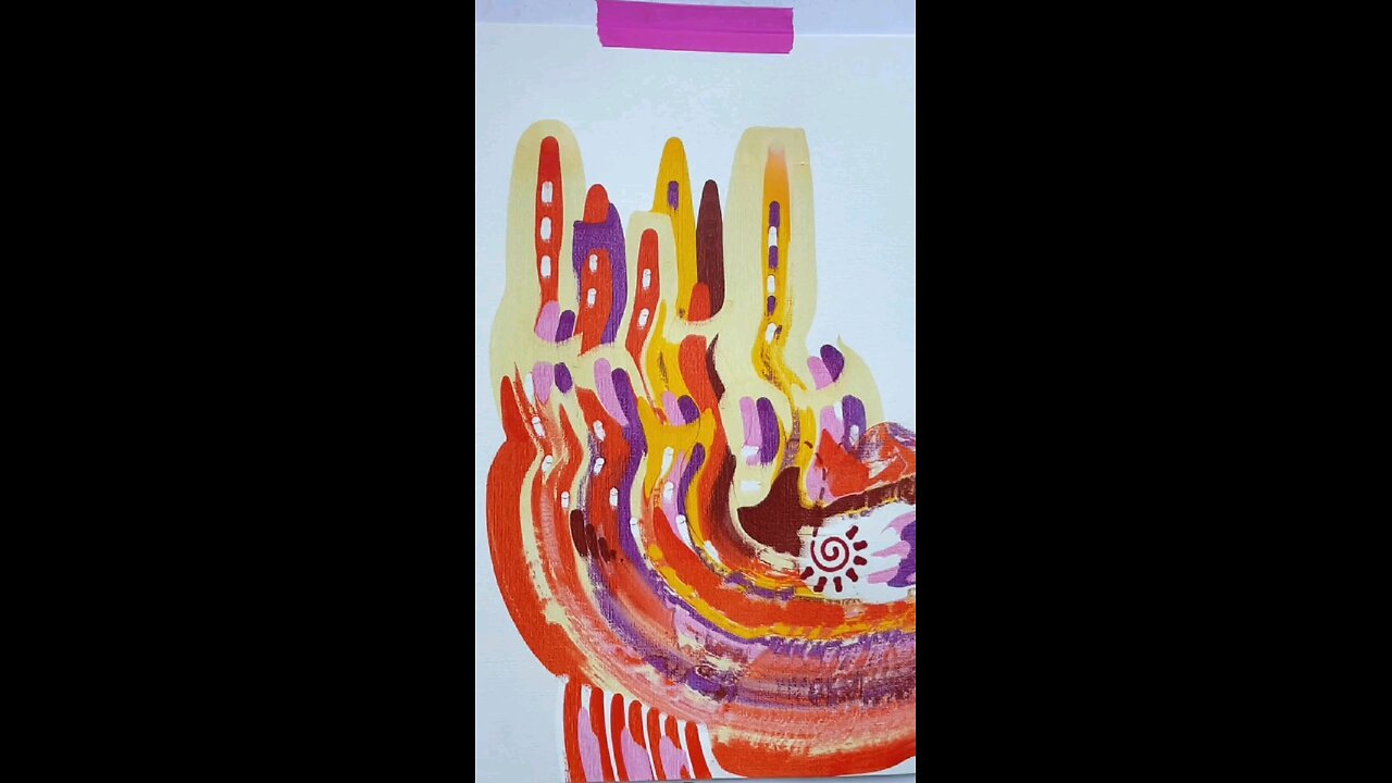 When Art Has a Mind Of Its Own | Hypnotic Abstract Art !