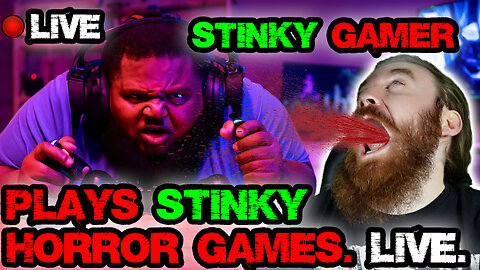 SCARY Indie Horror Games, LIVE! | Played by a SMELLY GAMER! | LIVE INDIE HORROR NIGHT