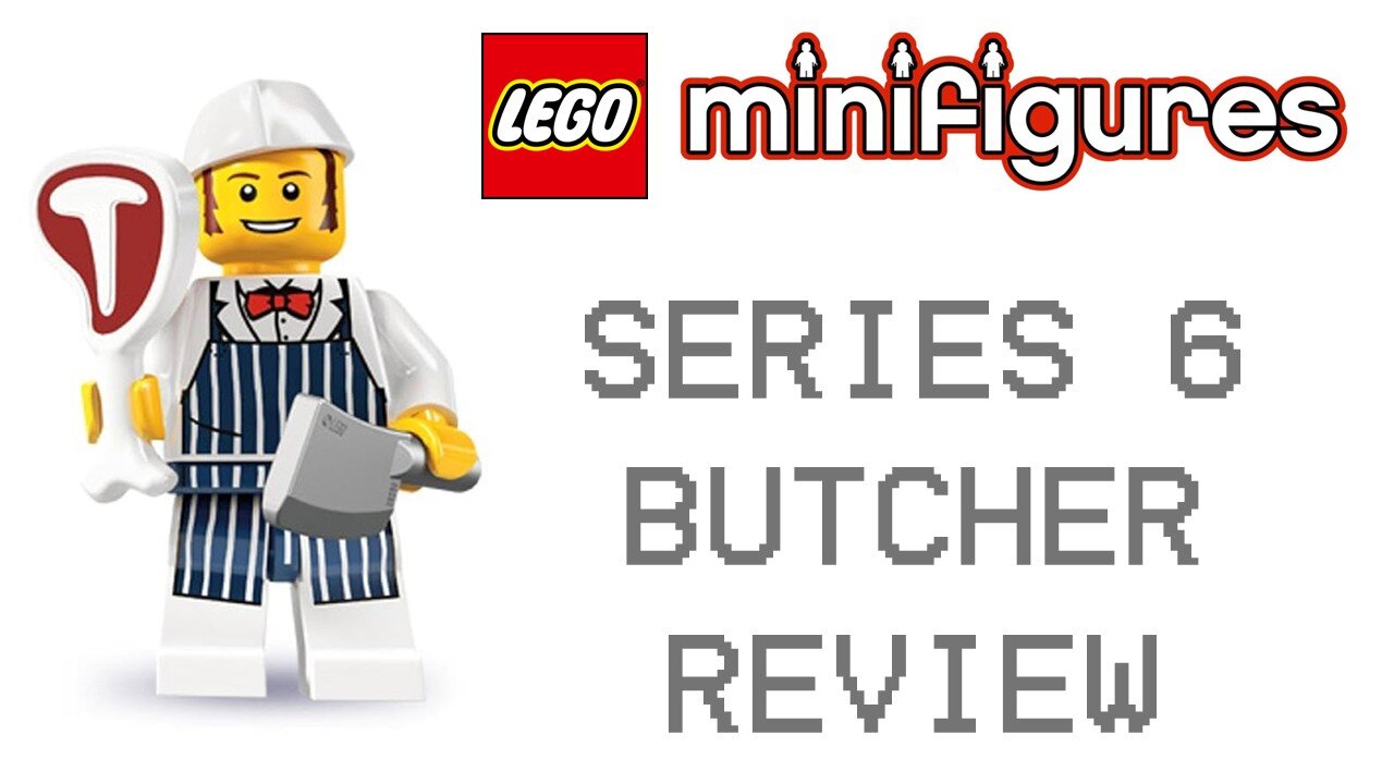 Lego Minifigures Series 6 Butcher Review