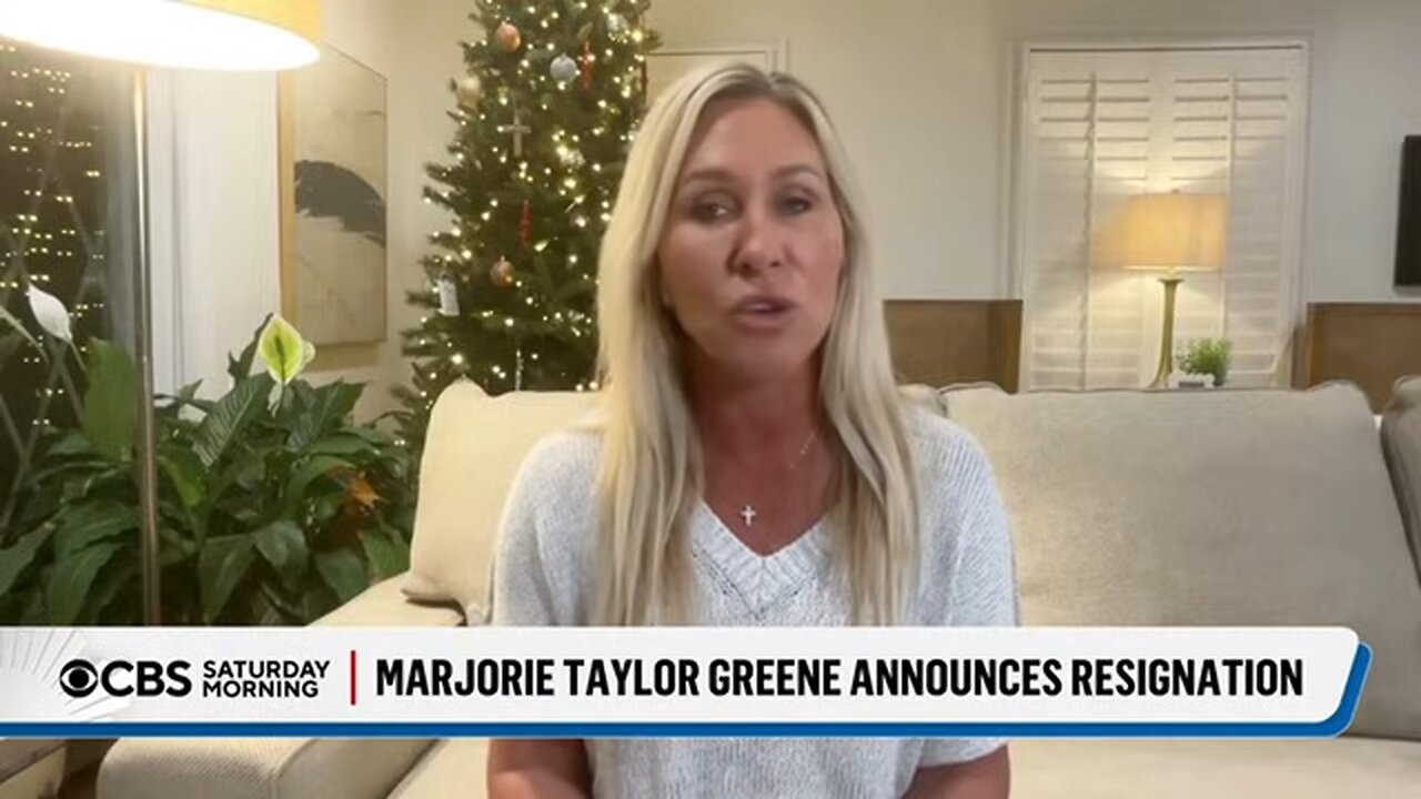 Latest on Marjorie Taylor Greenes resignation announcement