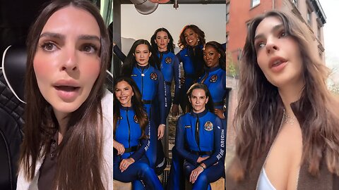 Emily Ratajkowski Blasts Blue Origin Female Space Stars for Destroying Planet