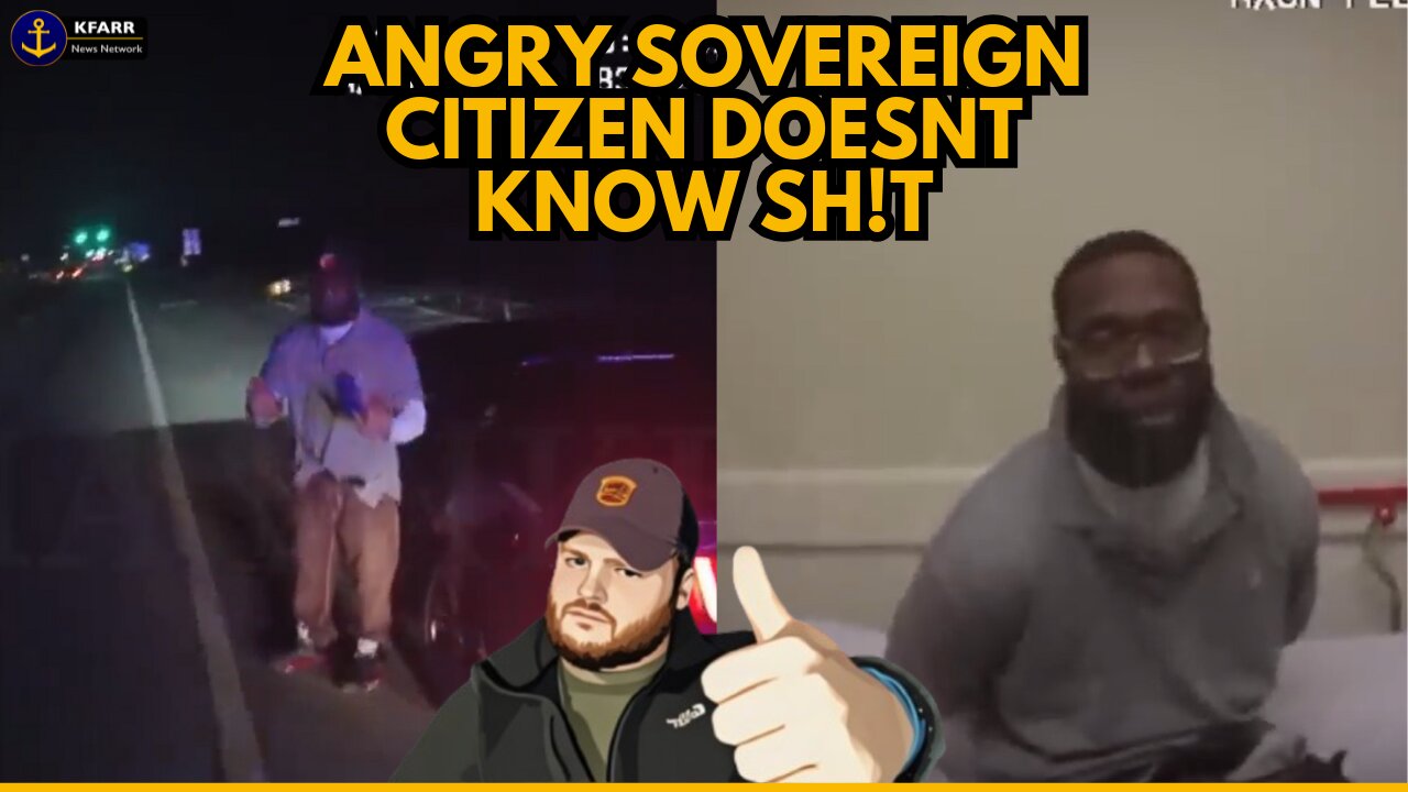 Dumb And Angry Sovereign Citizen Doesnt Know Sh!t