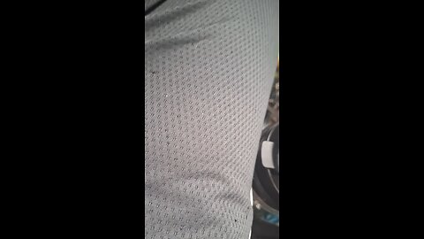 Leaving Aunt Judy's house.