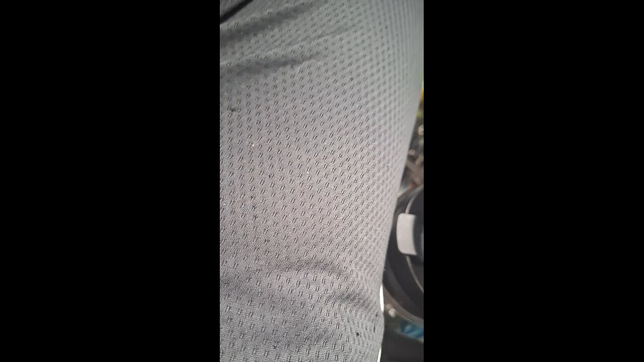 Leaving Aunt Judy's house.