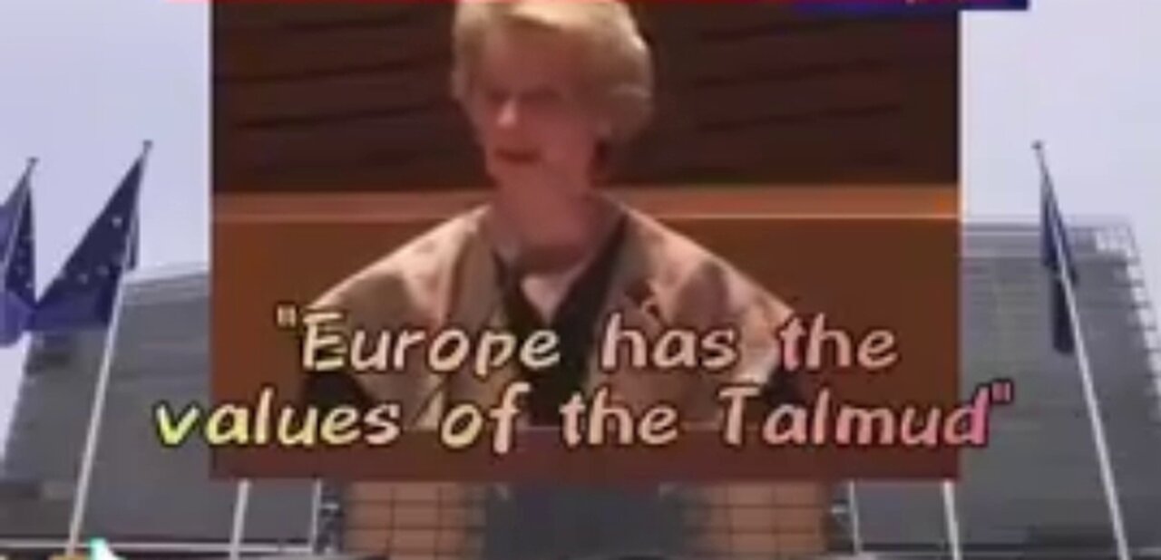 "Europe has the Values of the Talmud" Said Ursula Von der Leyen