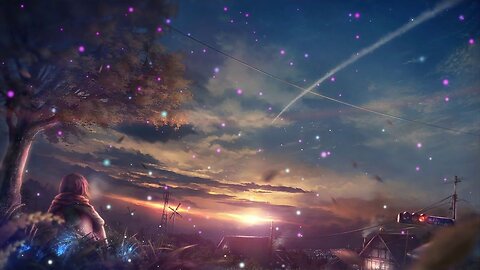 Serene Vibrations: A Lo-fi Journey into the Sunset