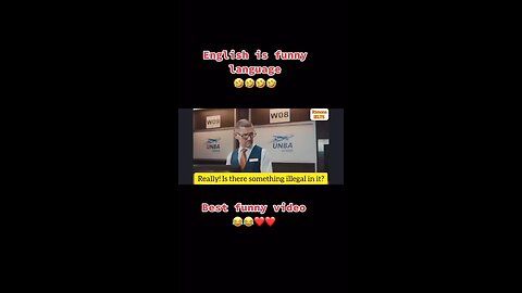 English is really funny langauge...🤣🤣🤣🤣🤣