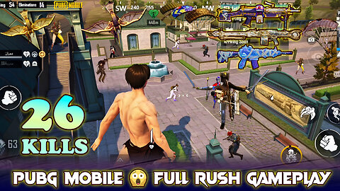 26 Kills!!😱Hard Clutch Under Pressure!🔥PUBG Mobile Intense Fight #pubg #rykgamingyt #bgmi