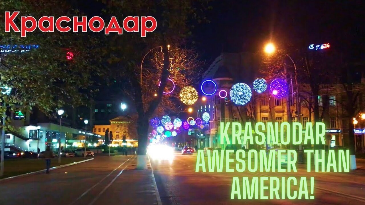 Krasnodar Russia FRIDAY NIGHT!