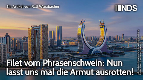 Filet vom Phrasenschwein: Nun lasst uns mal die Armut ausrotten! | Ralf Wurzbacher | NDS-Podcast