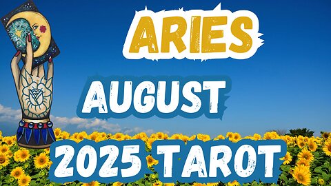 Aries ♈️- Forge ahead with your passion! August 2025 Monthly Tarot reading #aries #tarotary #tarot
