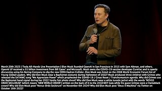 Elon Musk | "How About a Future Where You Can Have Any Good Or Service You Want At Will? Ultimately, Everyone In the World Will Be Able to Have Anything They Want. What Is Key to That Is Robotics & AI." - March 20th 2025