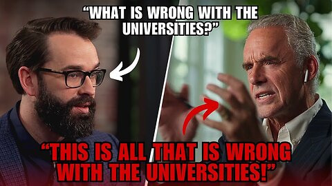 'The Privileged Woke MOB' - Jordan Peterson On The Wokeness Of Universities